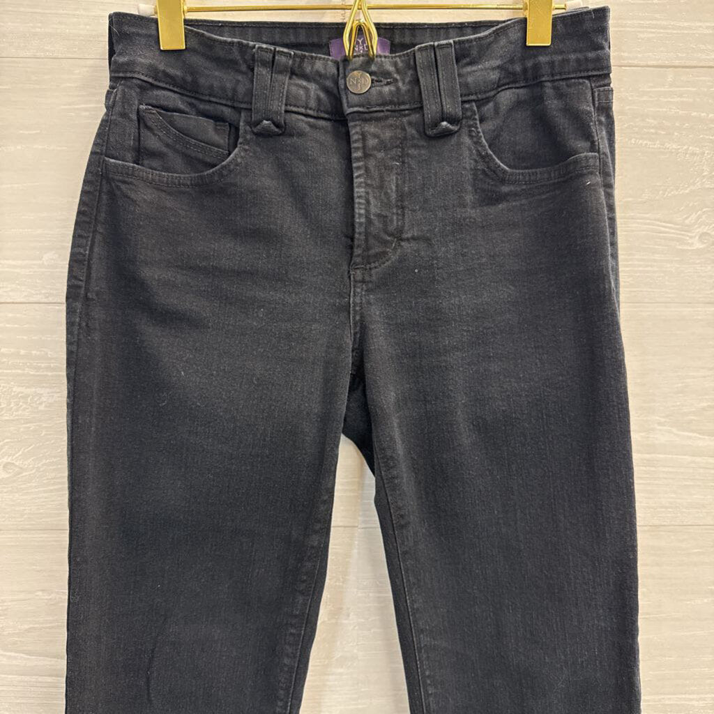 NYDJ Dark Blue Straight Leg Jeans 2 Petite