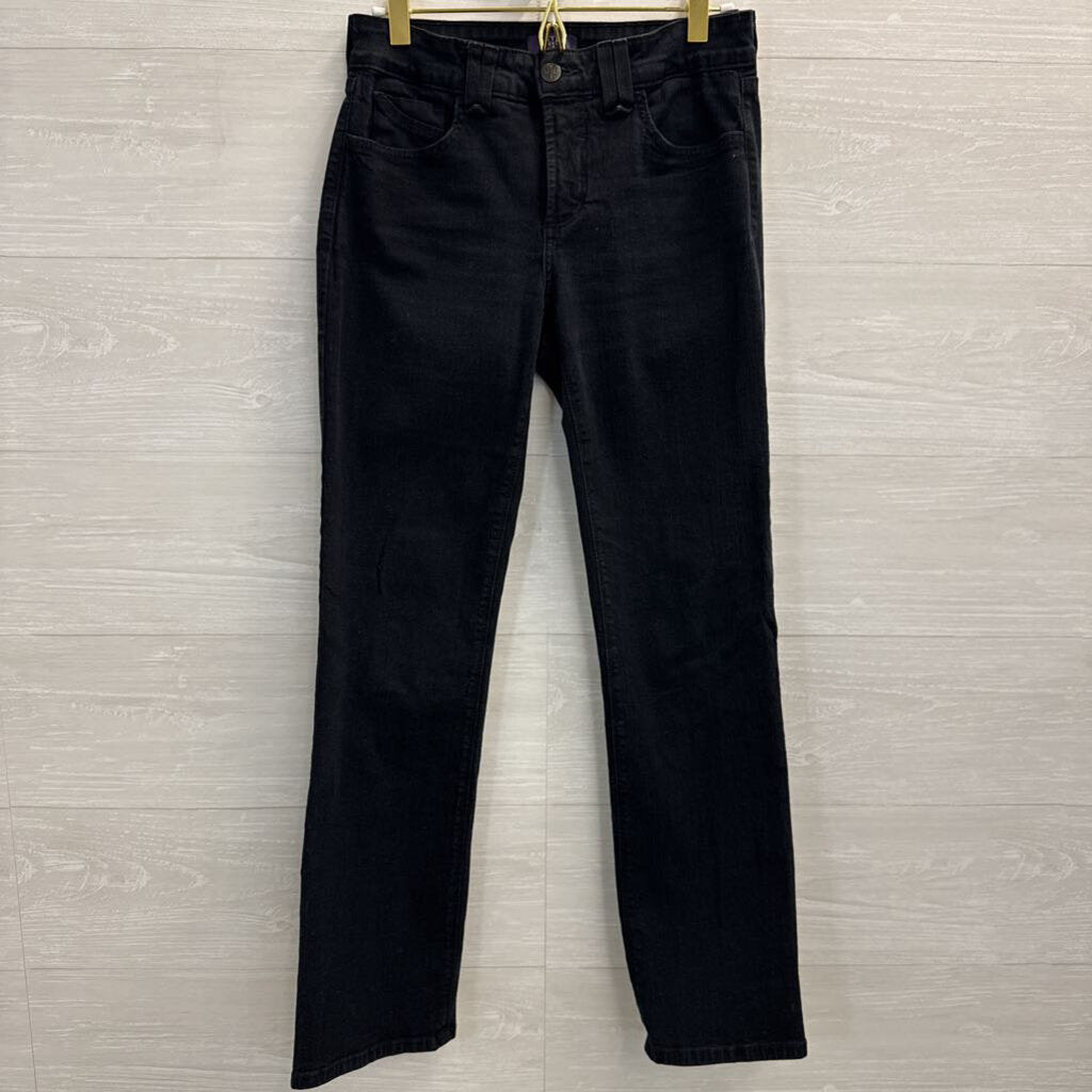 NYDJ Dark Blue Straight Leg Jeans 2 Petite