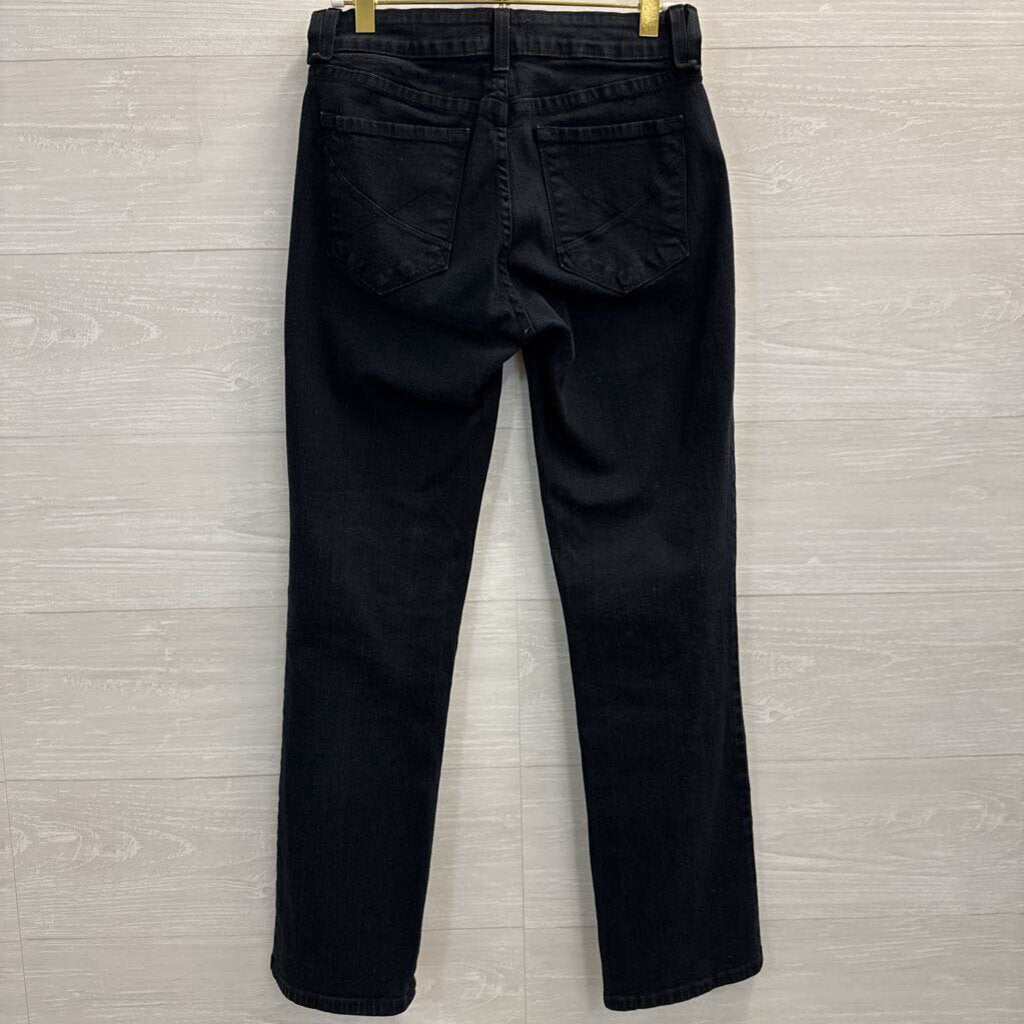 NYDJ Dark Blue Straight Leg Jeans 2 Petite