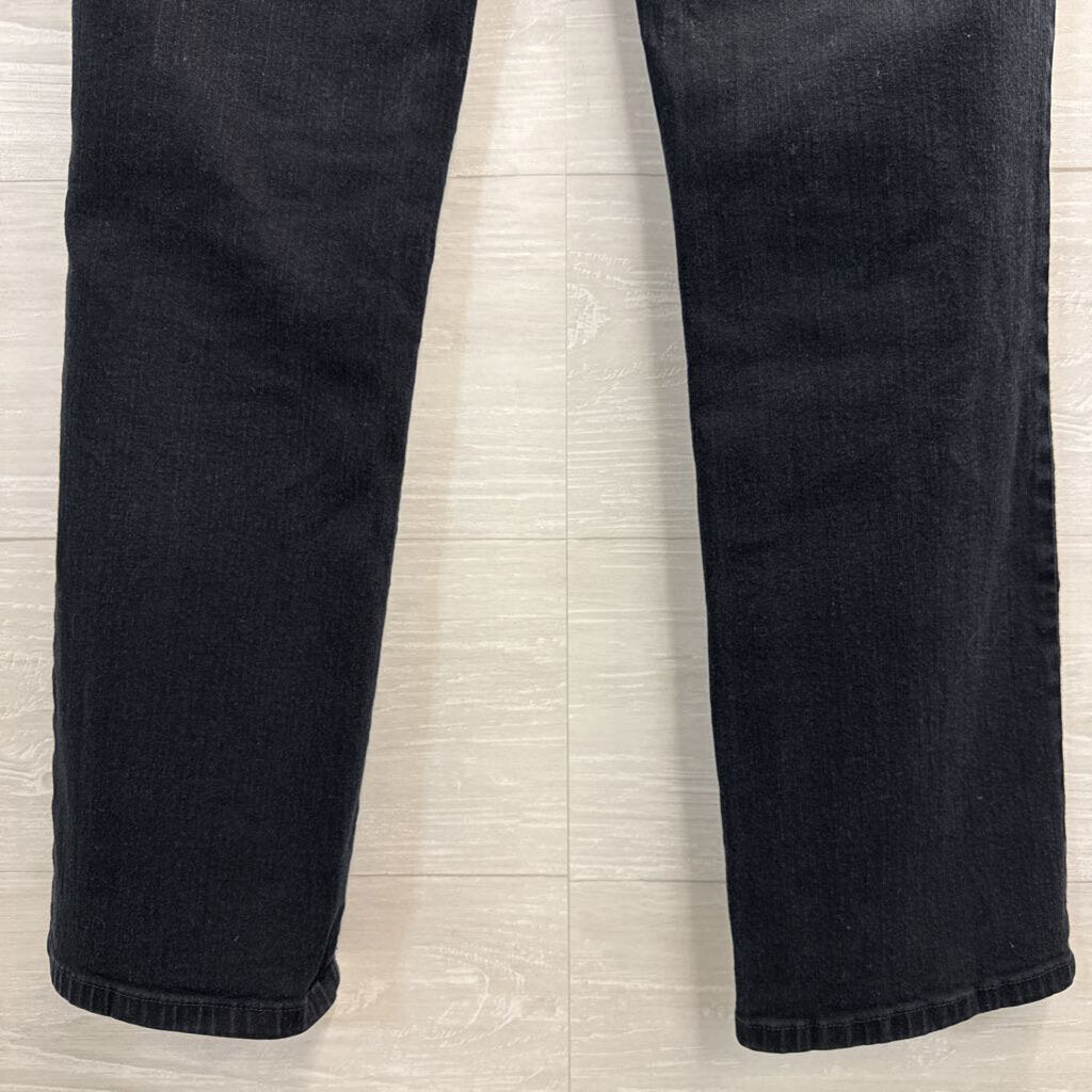 NYDJ Dark Blue Straight Leg Jeans 2 Petite