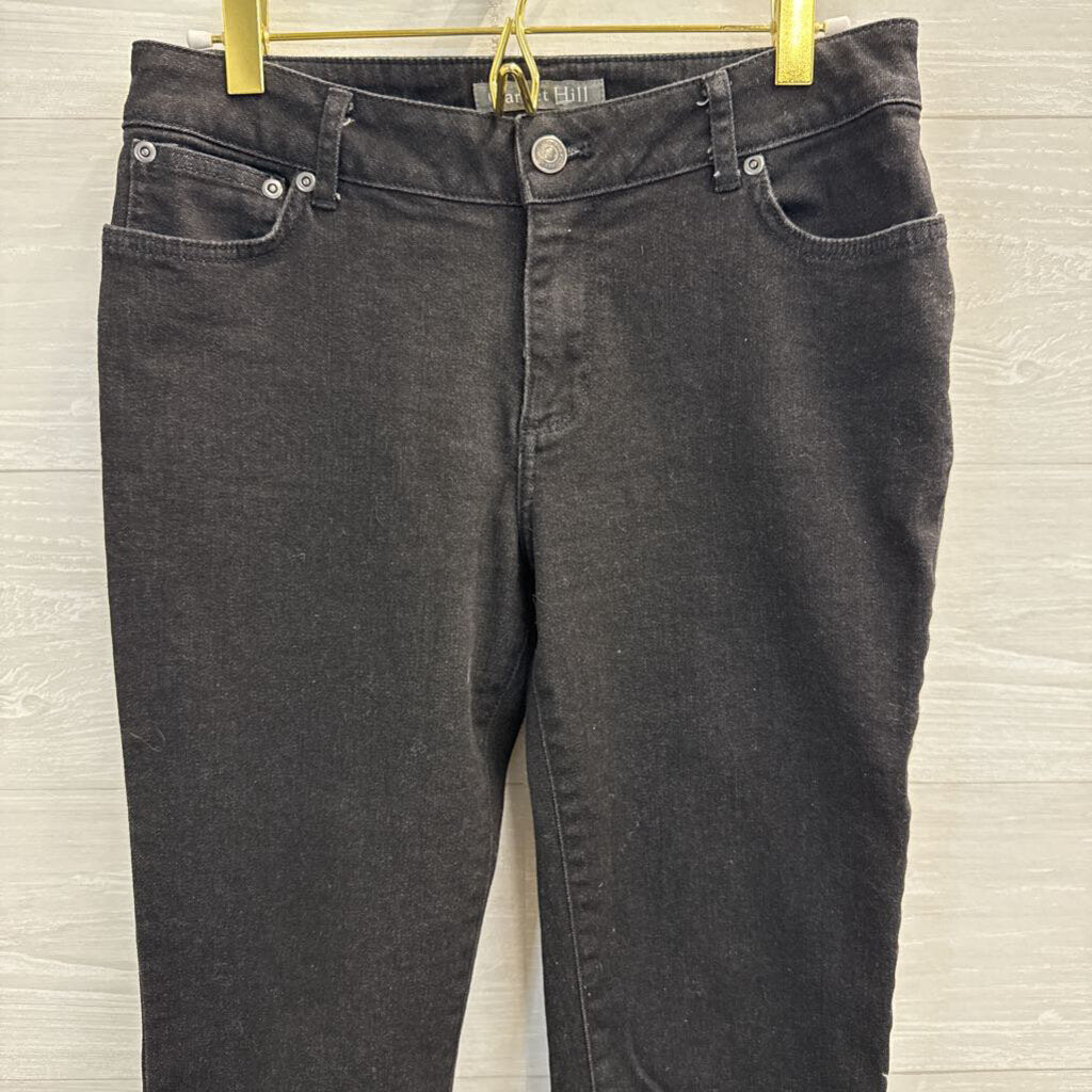 Garnet Hill Black Skinny Leg Jeans 26