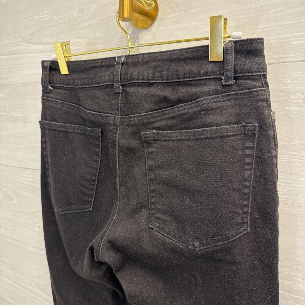 Garnet Hill Black Skinny Leg Jeans 26