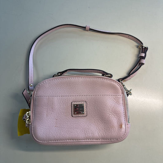 Dooney and Bourke Pink Pebbled Leather Belvedere Ambler Purse