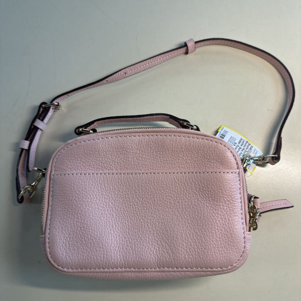 Dooney and Bourke Pink Pebbled Leather Belvedere Ambler Purse