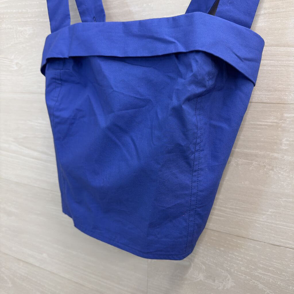 Banana Republic Blue Cropped Tank Top Small