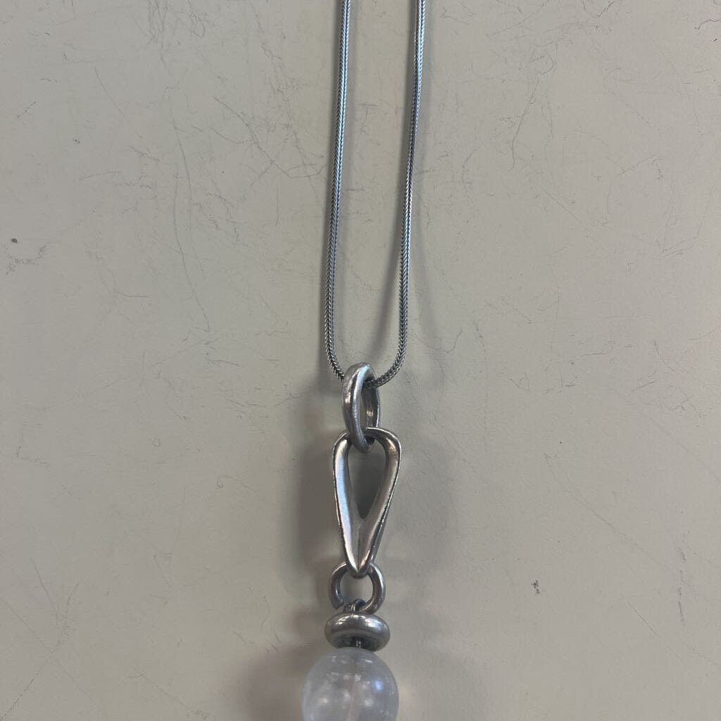 Glass Ball Long Necklace