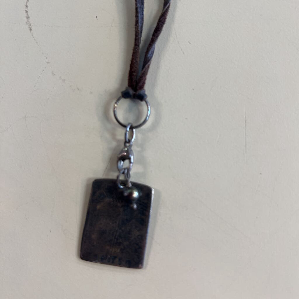 Etched City Corded Necklace