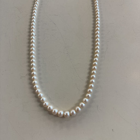Large Pearl Strand Necklace