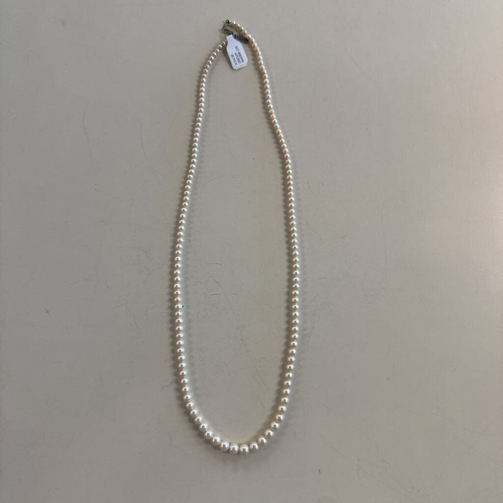 Large Pearl Strand Necklace