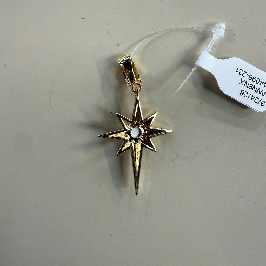Gold Toned Evil Eye Pendant