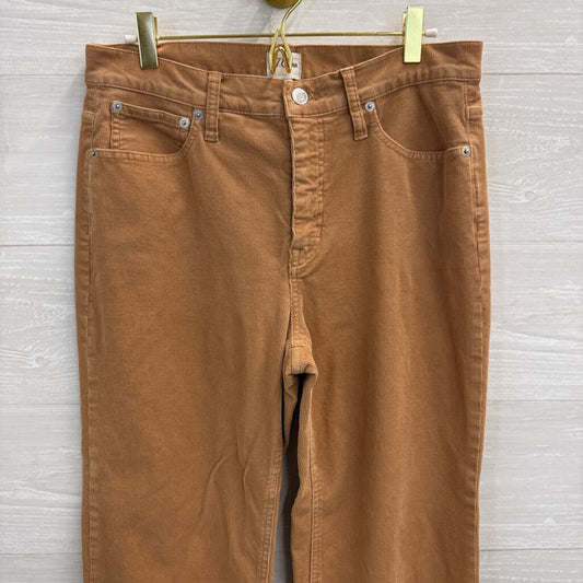 J Crew Brown Corduroy Wide Leg Pants 29