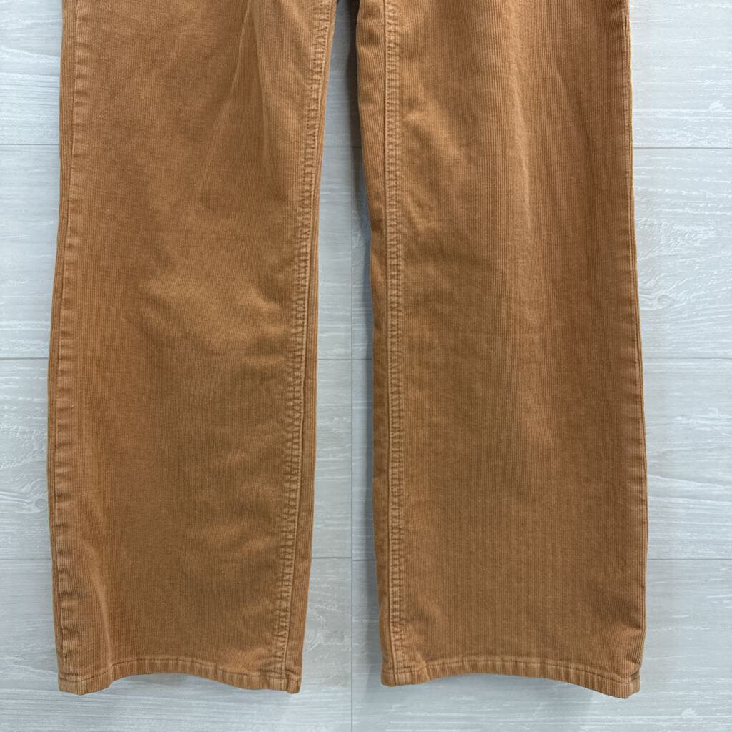 J Crew Brown Corduroy Wide Leg Pants 29