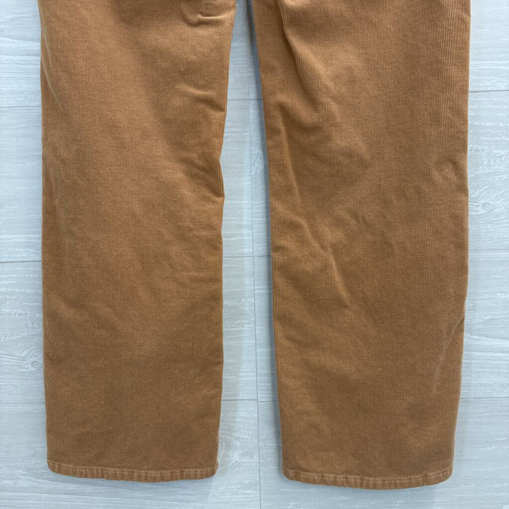 J Crew Brown Corduroy Wide Leg Pants 29