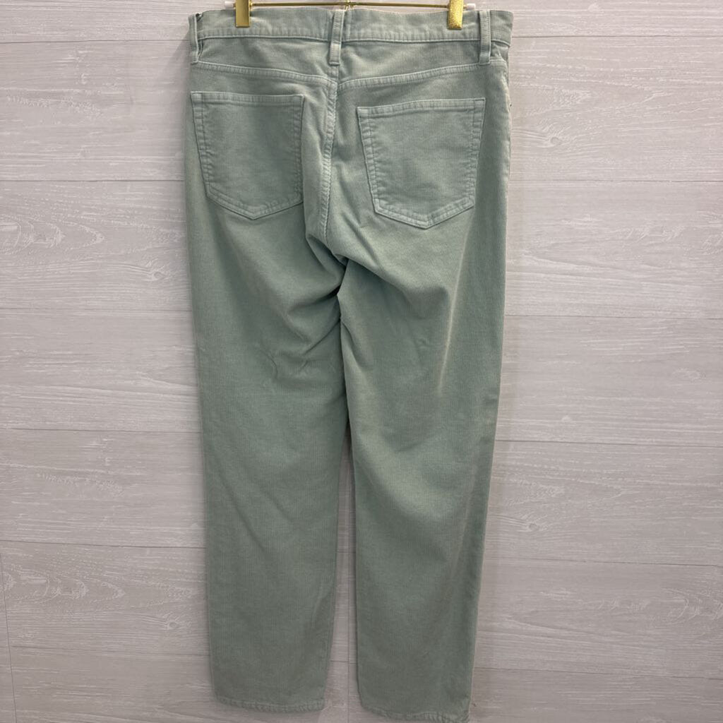 J Crew Blue Corduroy Wide Leg Pants 29