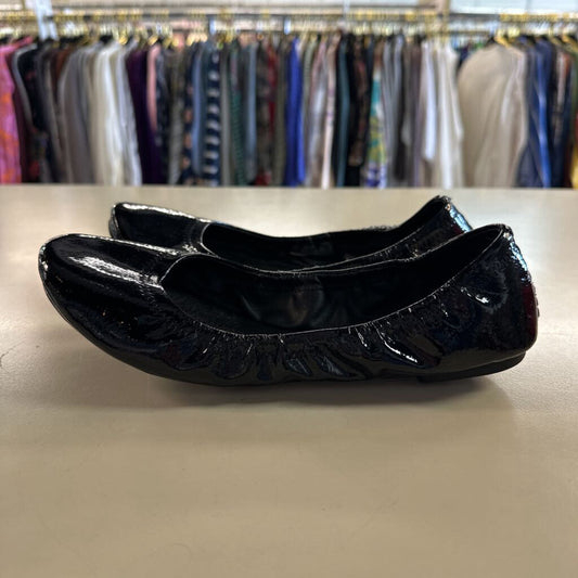 Lucky Brand Black Patent Leather Ballet Flats 8