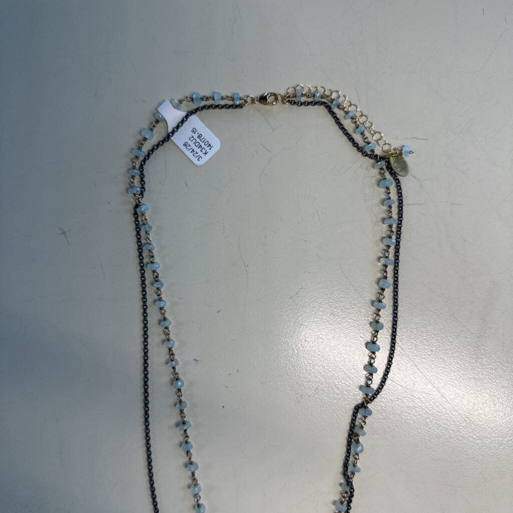 Anne Vaughan Multi Metal Layered Necklace