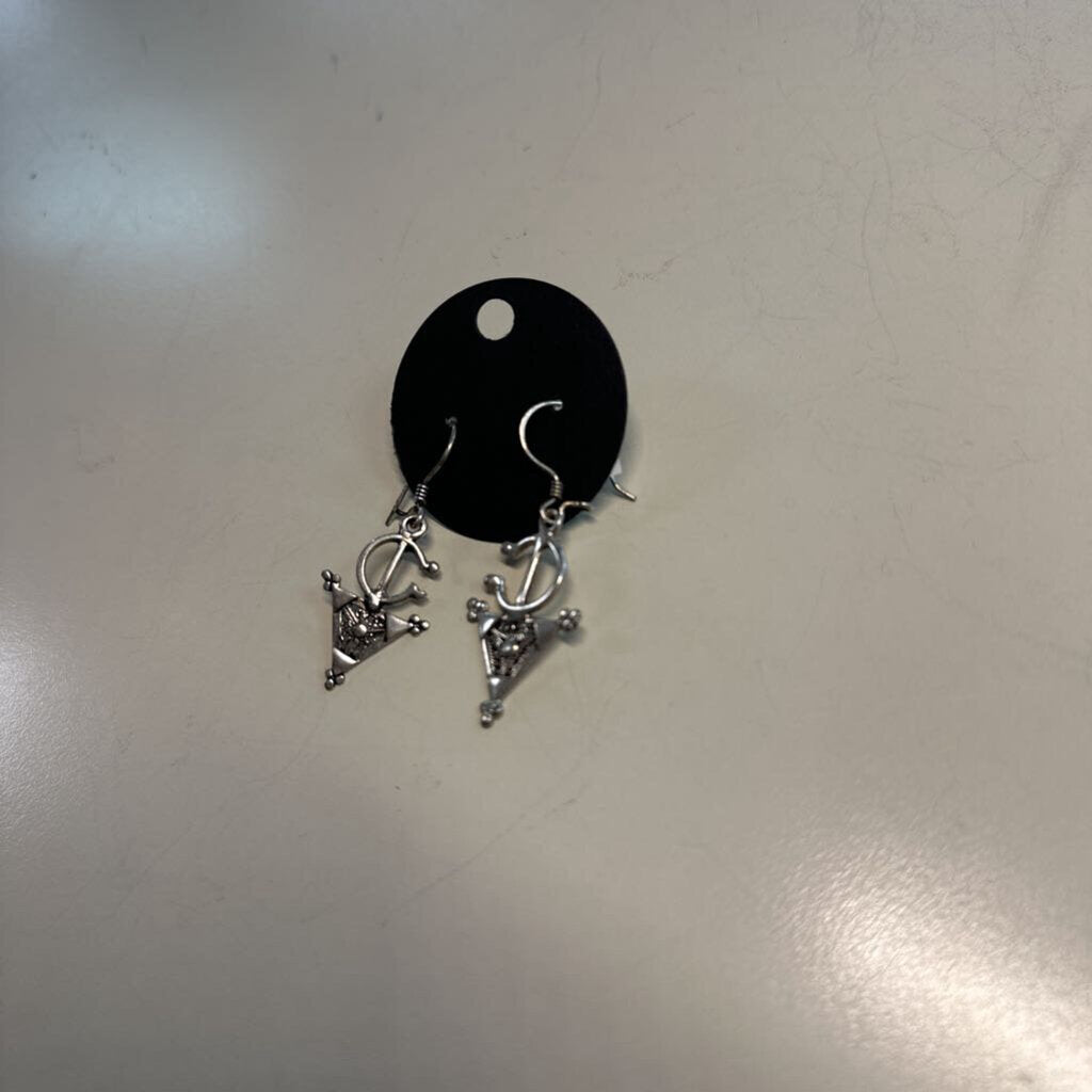 Silver Drop Earrings
