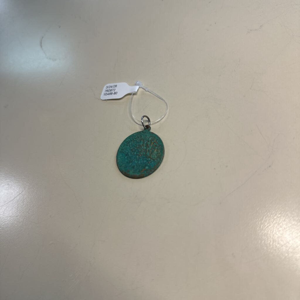 Circle Copper Pendant