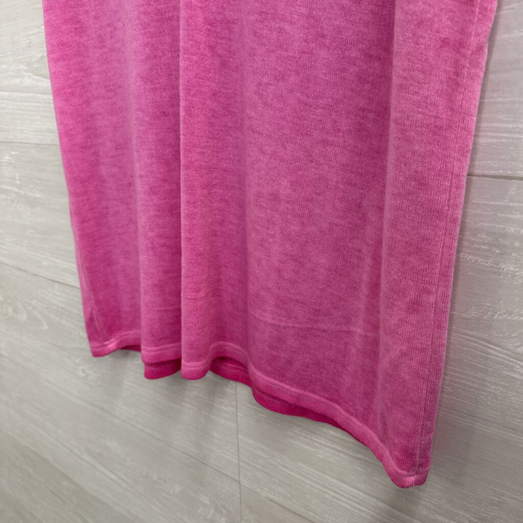 Flora Ashley Pink Knit Tank Top Extra Large