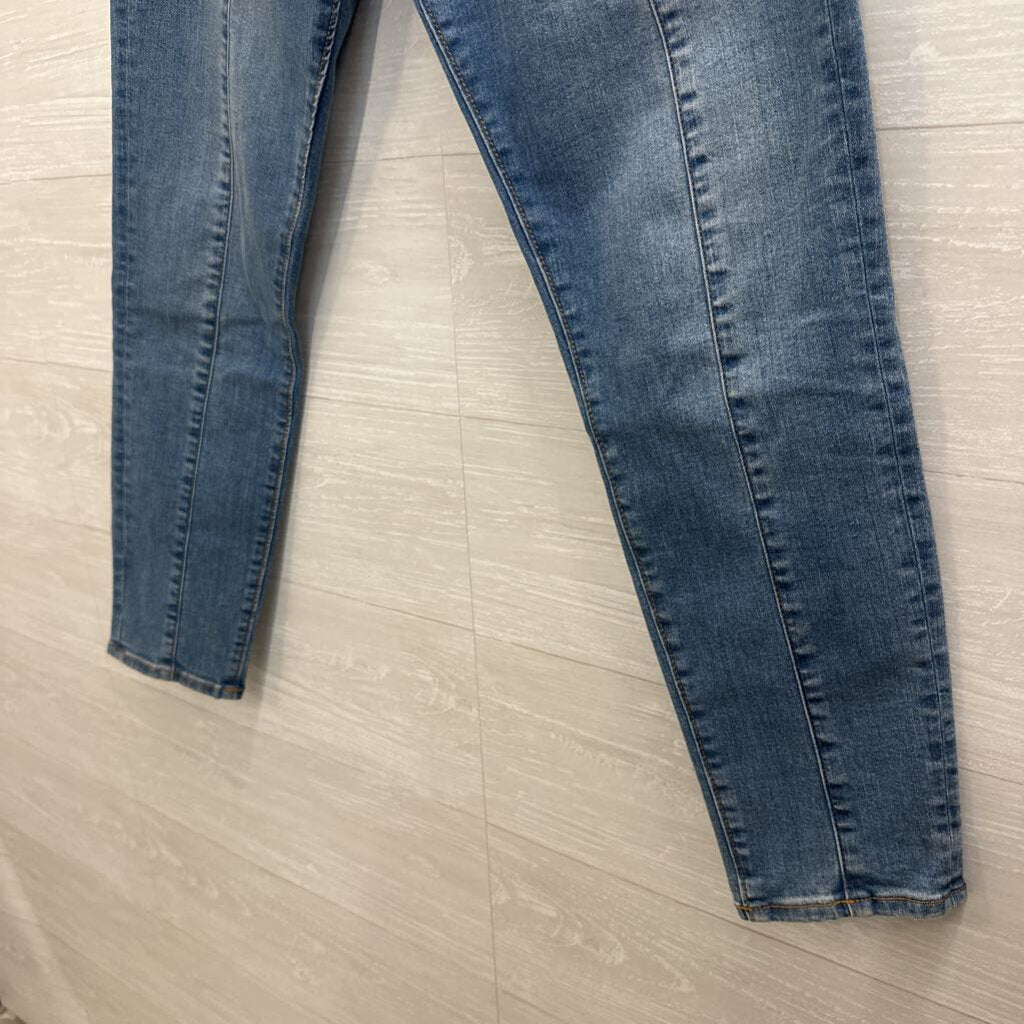 Loft Medium Wash Straight Leg Jeans 29