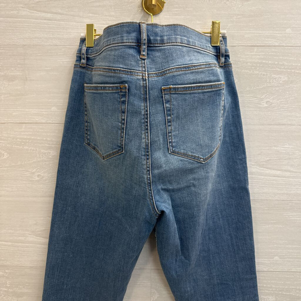 Loft Medium Wash Straight Leg Jeans 29