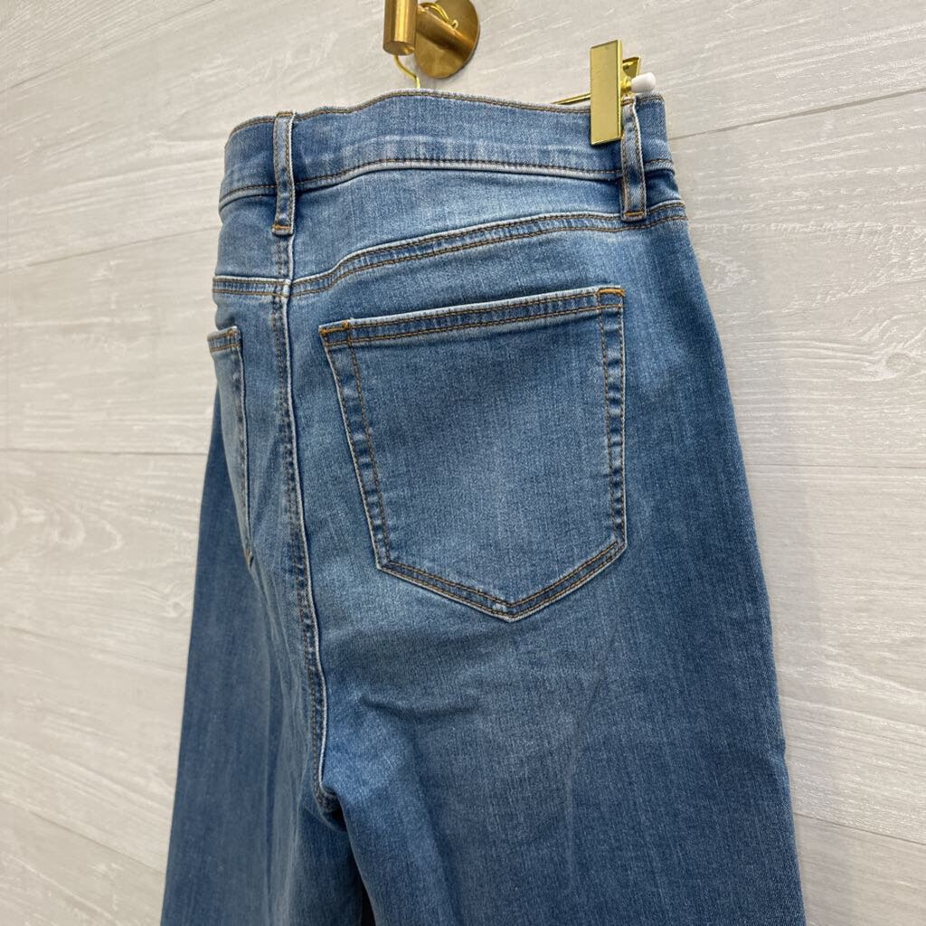 Loft Medium Wash Straight Leg Jeans 29