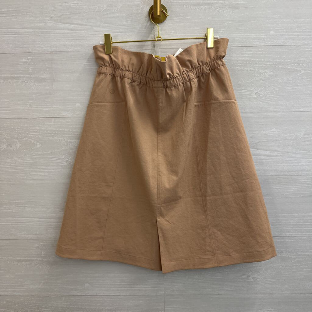 Lululemon Brown High Rise Trip Taker Skirt 8