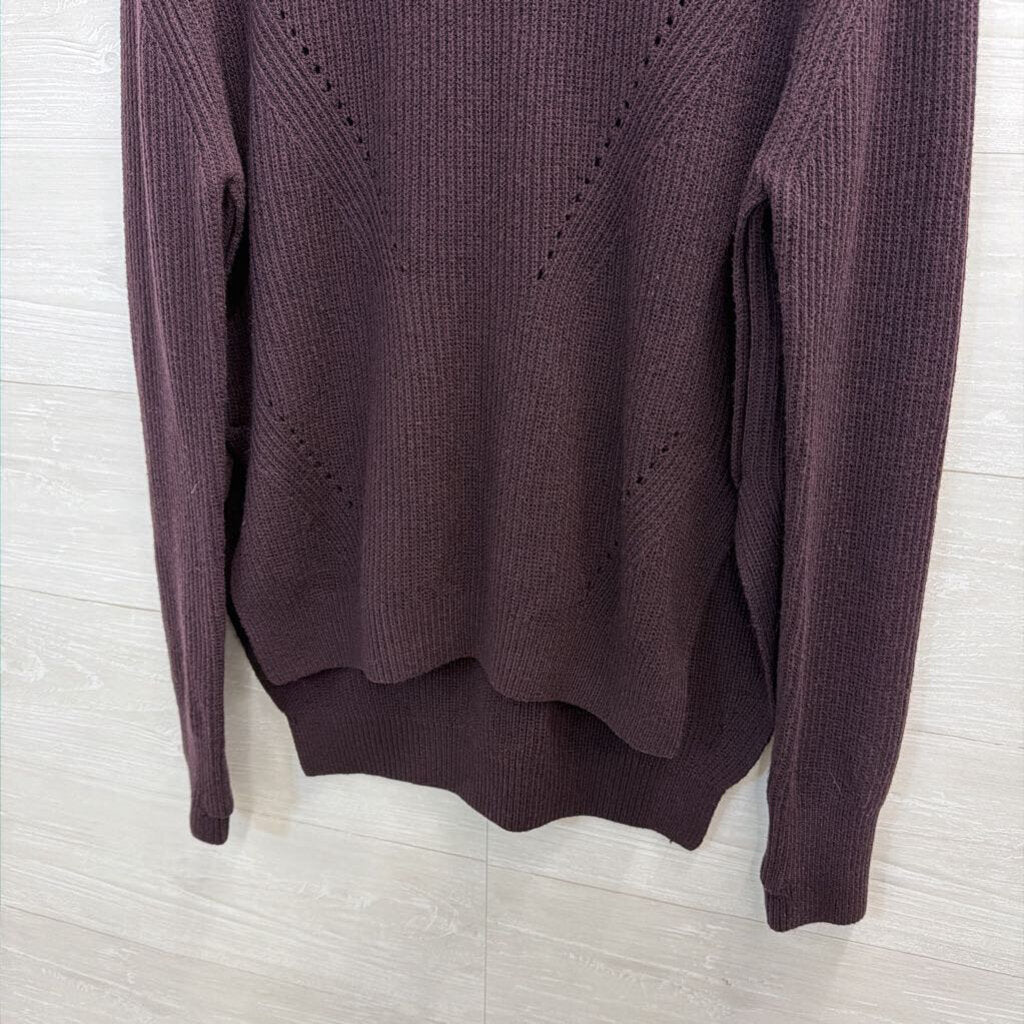 Lululemon Purple Knit Seva Crewneck Sweater 12