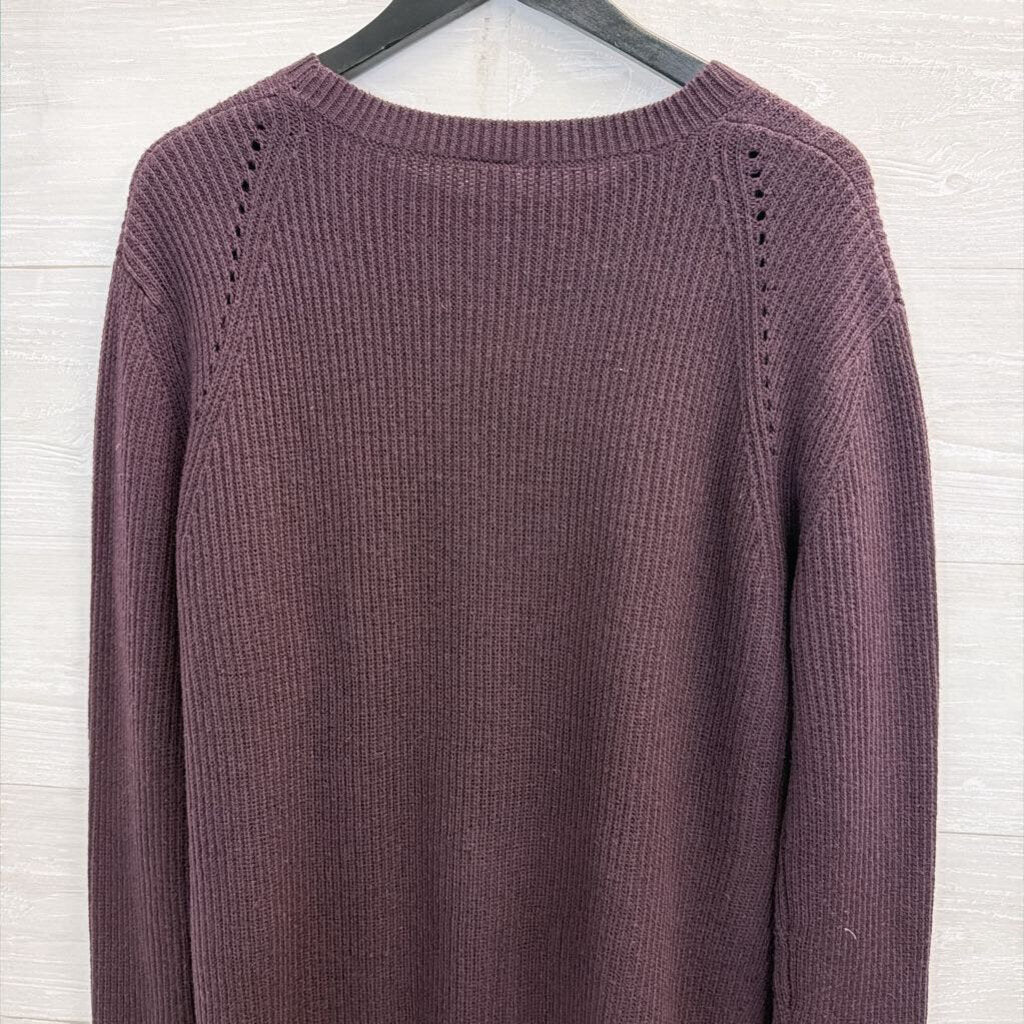 Lululemon Purple Knit Seva Crewneck Sweater 12