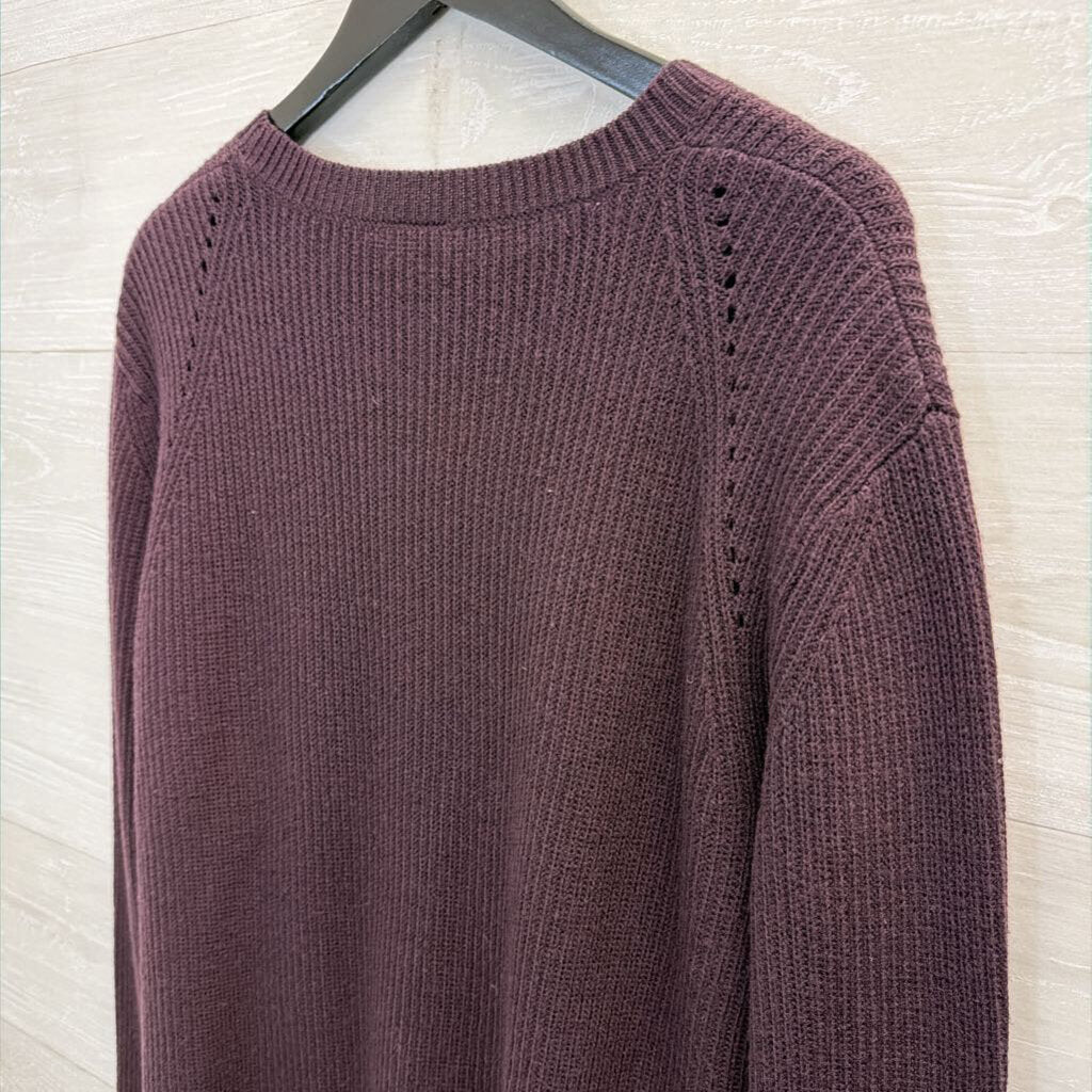 Lululemon Purple Knit Seva Crewneck Sweater 12