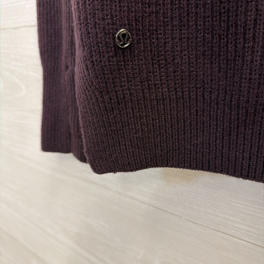 Lululemon Purple Knit Seva Crewneck Sweater 12