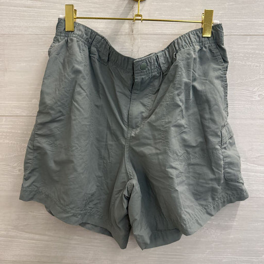 Columbia Green Wide Leg Athletic Shorts Medium