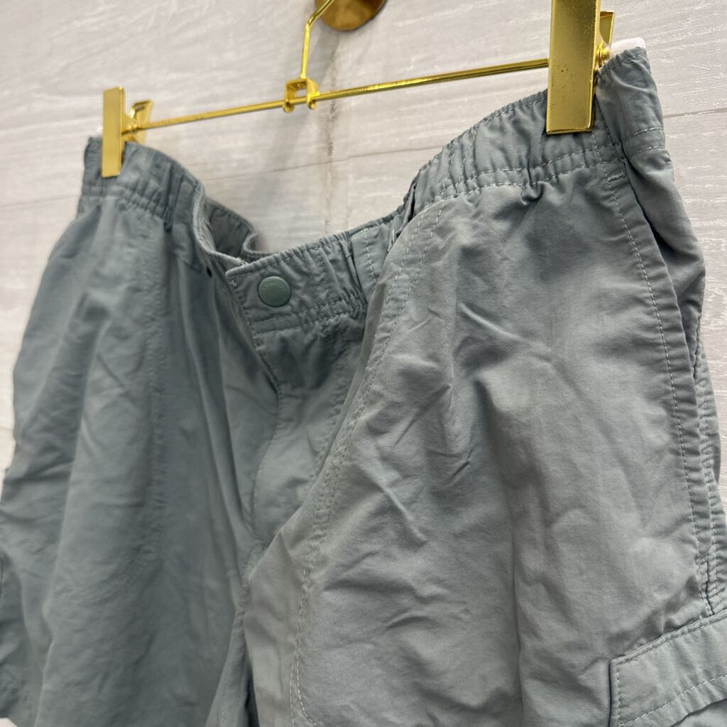 Columbia Green Wide Leg Athletic Shorts Medium