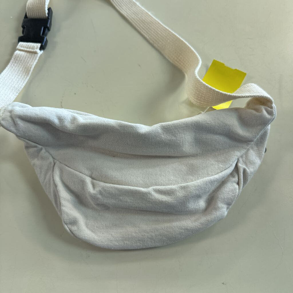 Cream/ Red Diet Coke Canvas Fanny Pack