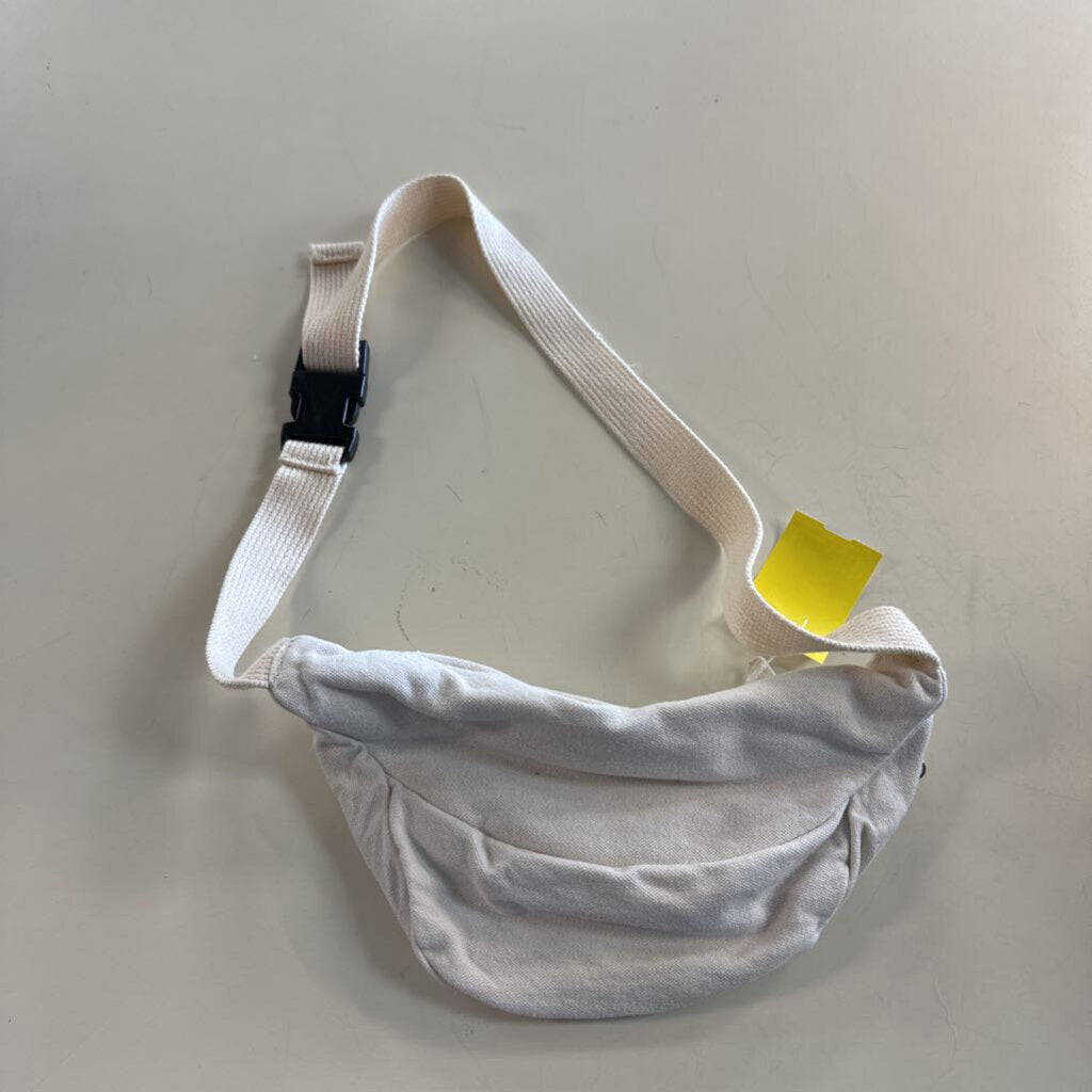 Cream/ Red Diet Coke Canvas Fanny Pack