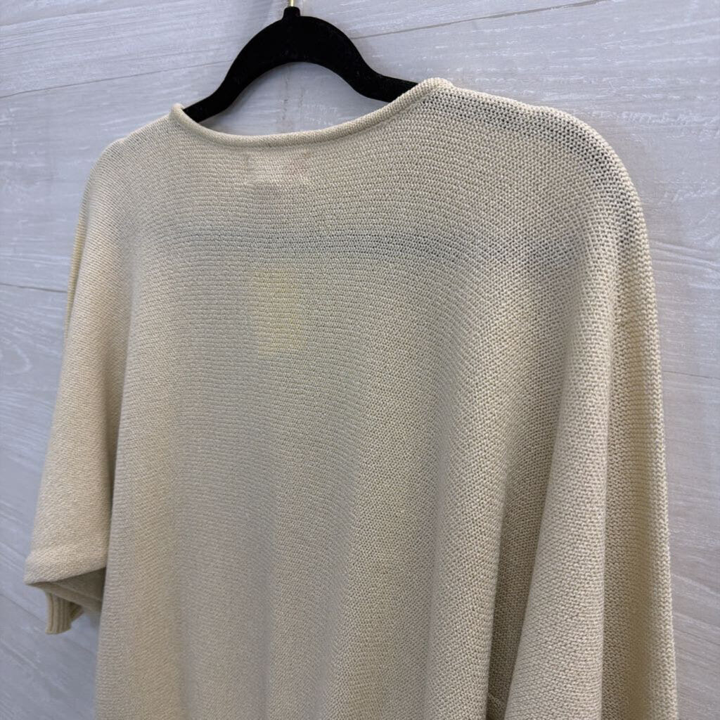Vintage Paul Harris Beige Knit Sweater Top Medium