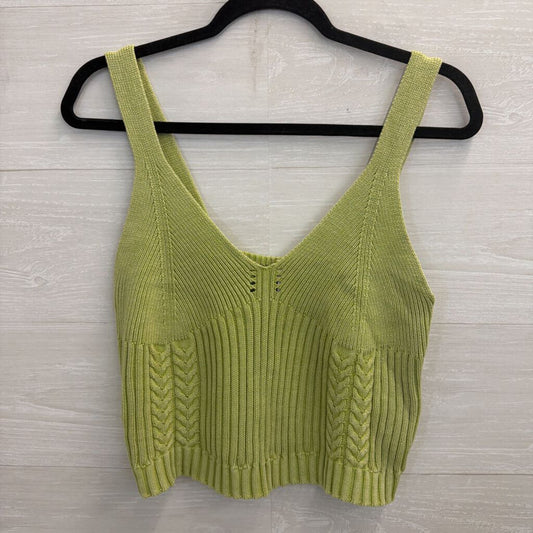 YFB Green Knit Tank Top Medium
