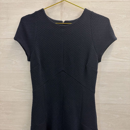 Banana Republic Navy Textured Short Sleeve Dress 4