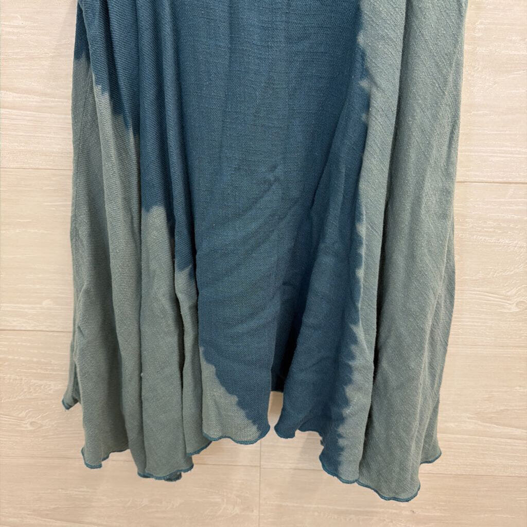 Umgee Blue Tie Dye Tank Top Large