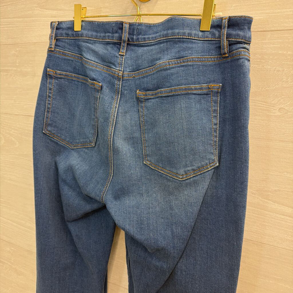 Loft Medium Wash The Girlfriend Jeans 29