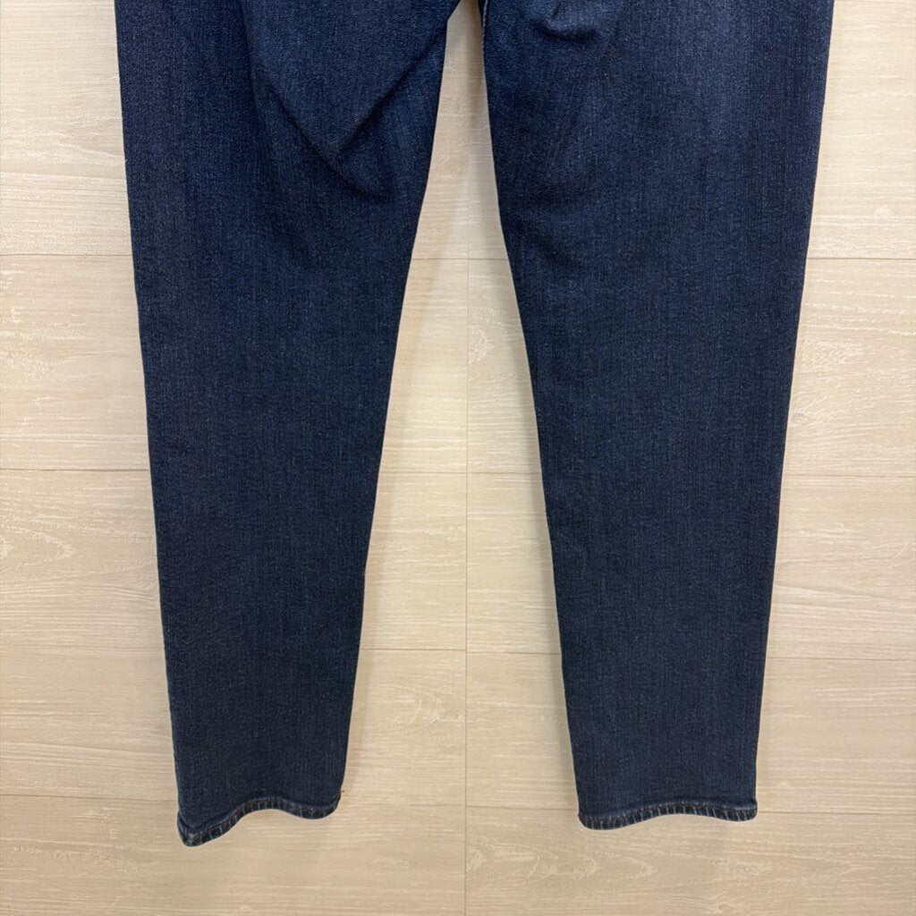 Loft Dark Wash The Super Soft Girlfriend Jeans 30