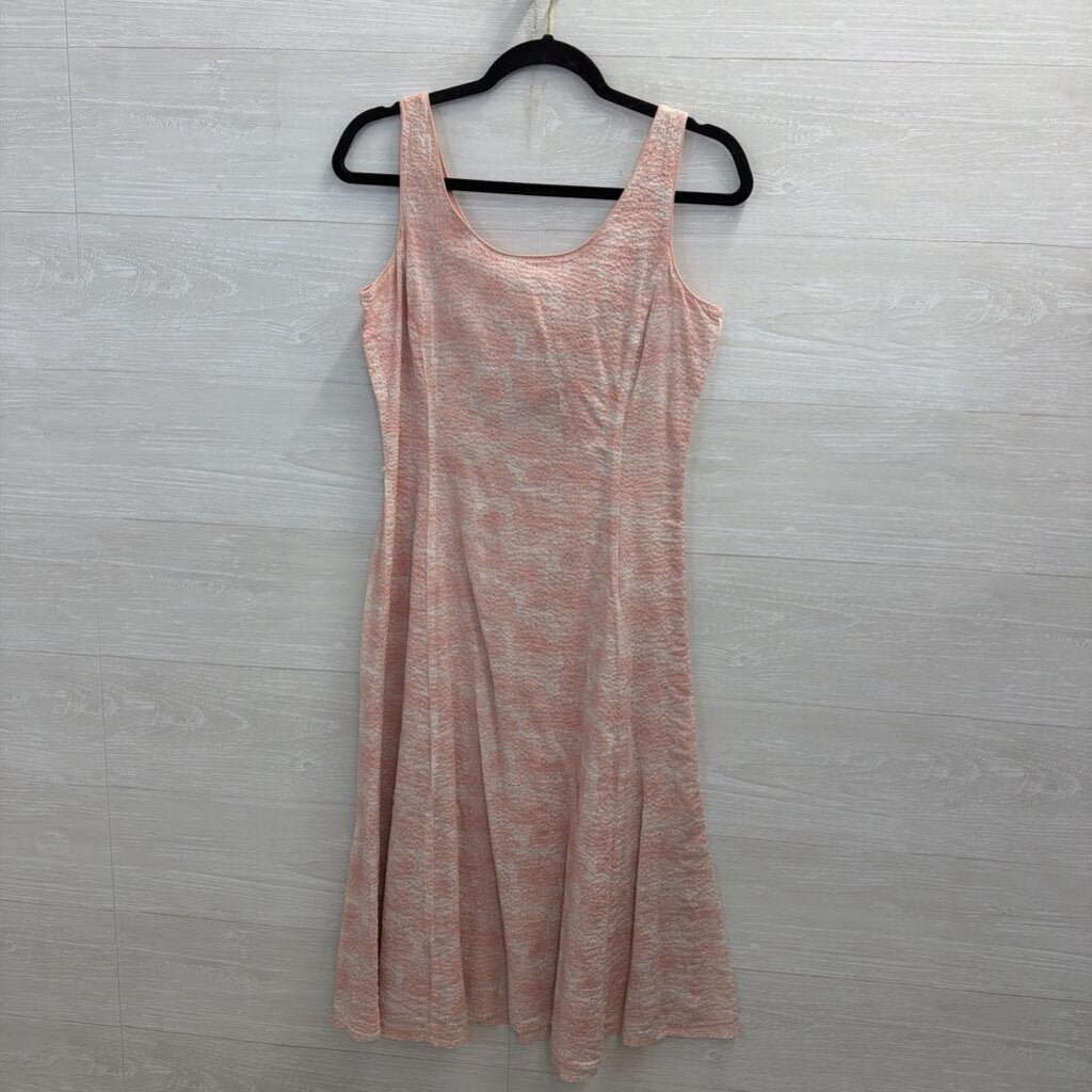 Liz Claiborne Pink/ White Print Sleeveless Dress 4