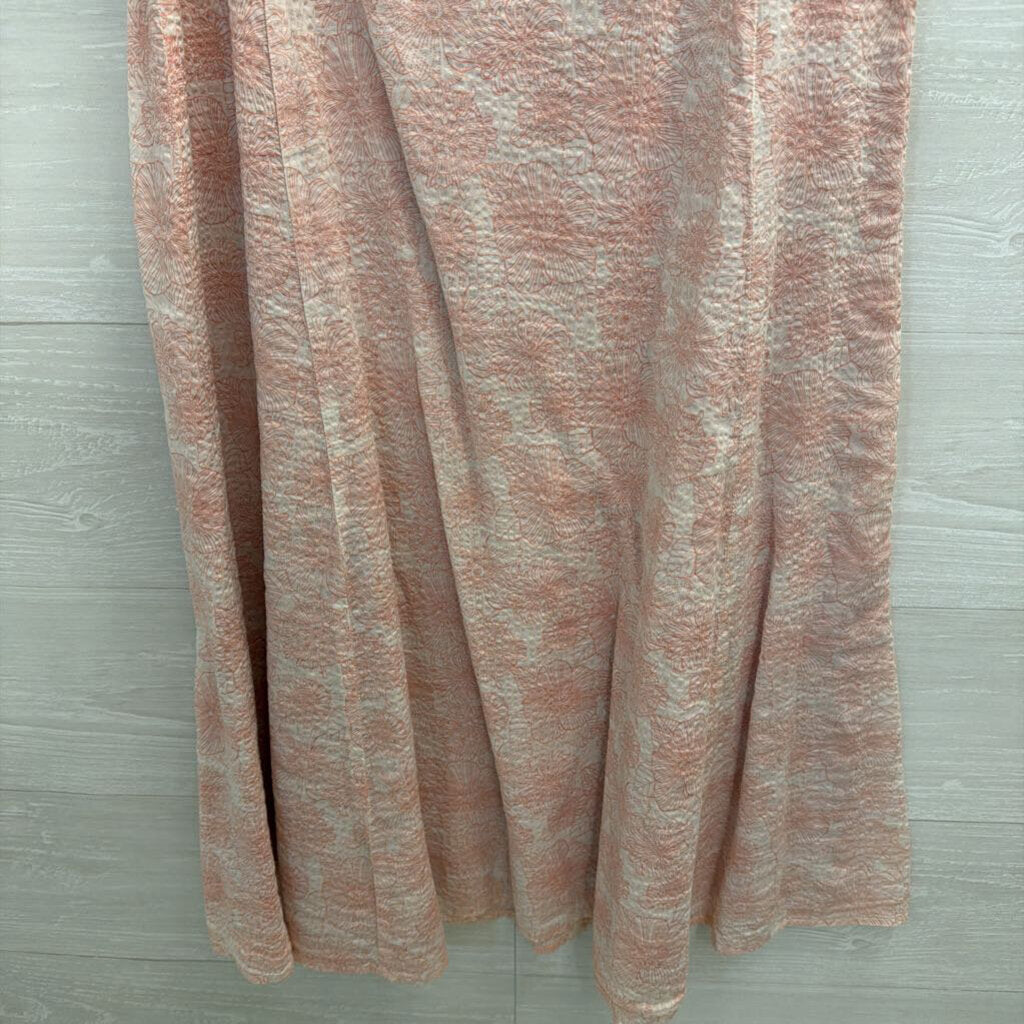 Liz Claiborne Pink/ White Print Sleeveless Dress 4
