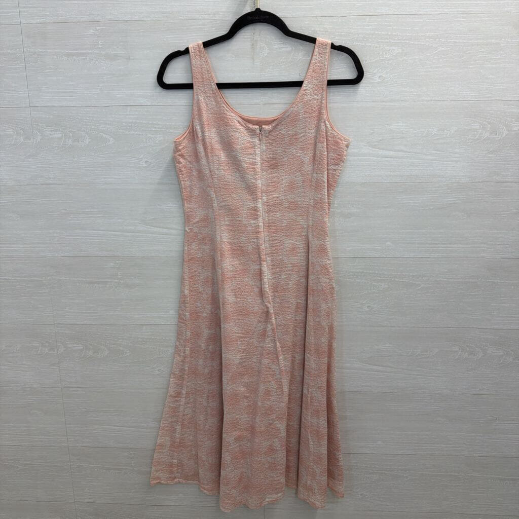 Liz Claiborne Pink/ White Print Sleeveless Dress 4