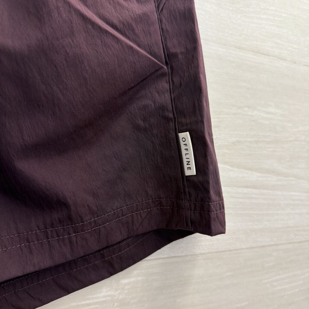 Offline by Aerie Purple Wide Leg Pull On Shorts XXS
