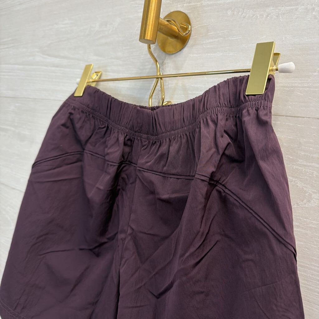 Offline by Aerie Purple Wide Leg Pull On Shorts XXS