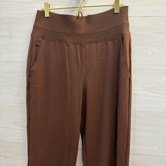 Athleta Brown Wide Leg Pull On Pants Small