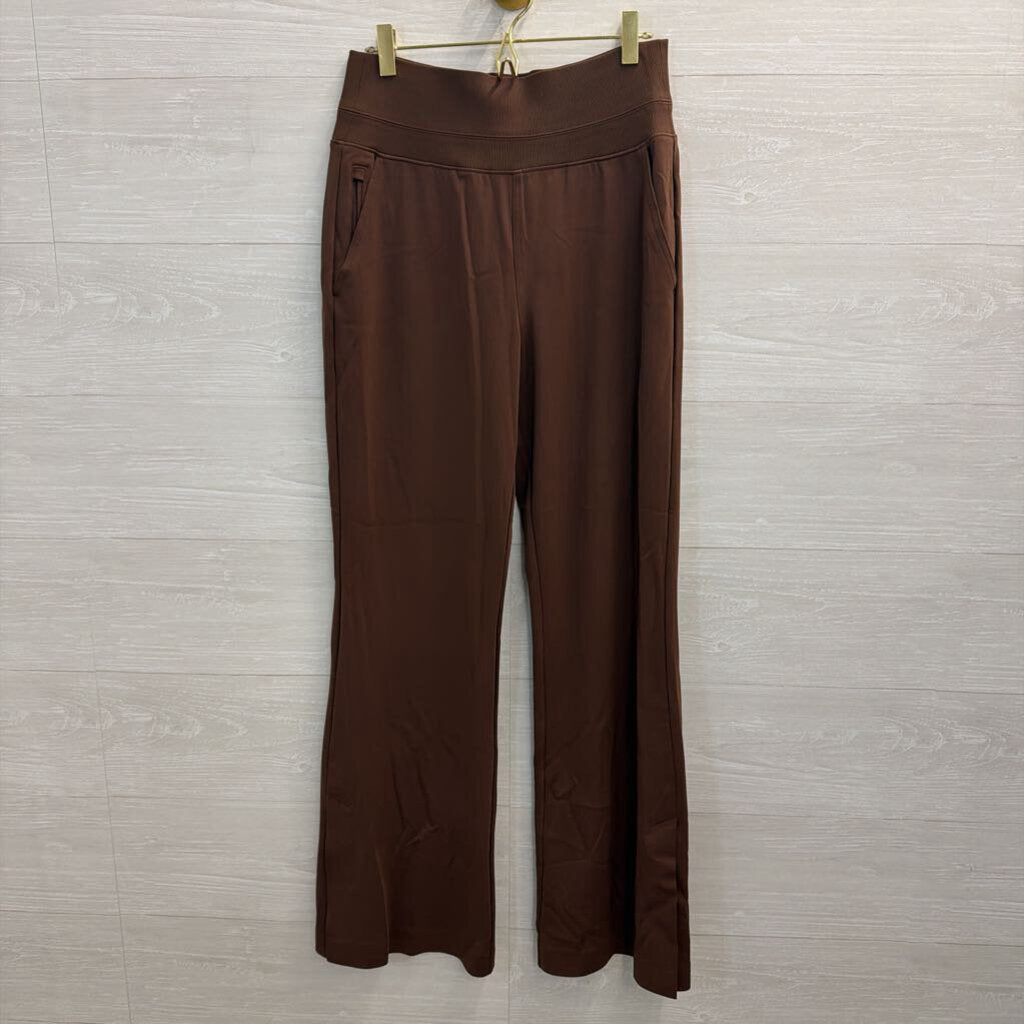 Athleta Brown Wide Leg Pull On Pants Small