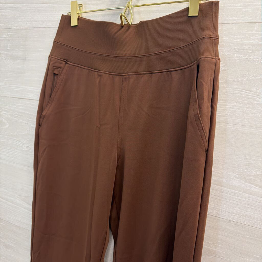 Athleta Brown Wide Leg Pull On Pants Small