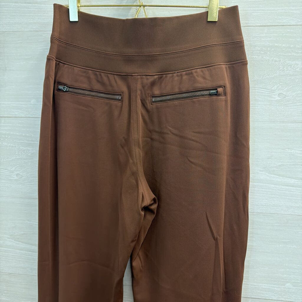 Athleta Brown Wide Leg Pull On Pants Small